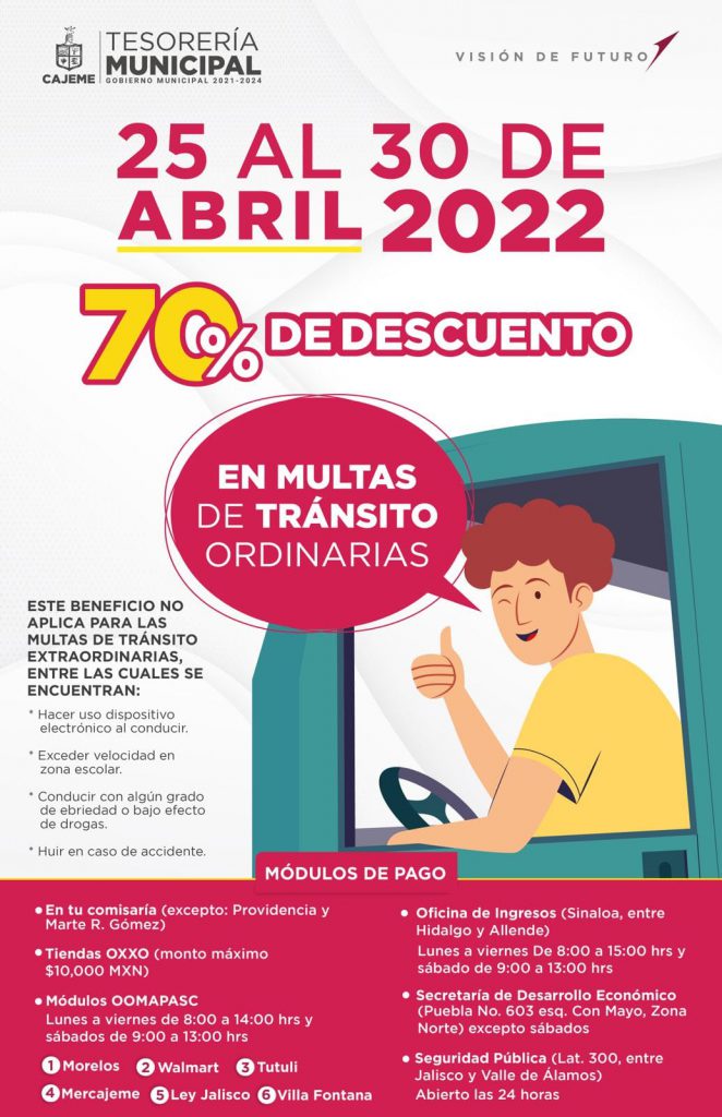 INVITA TESORERÍA A APROVECHAR ÚLTIMA SEMANA DE PROMOCIONES EN PAGO DE PREDIALES Y MULTAS FISCALES 2022