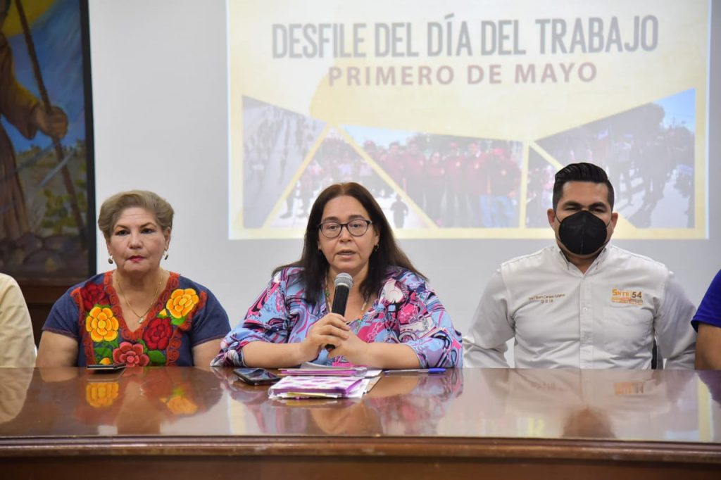 PREPARADO AYUNTAMIENTO Y SINDICATOS PARA DESFILE POR EL DÍA DEL TRABAJO