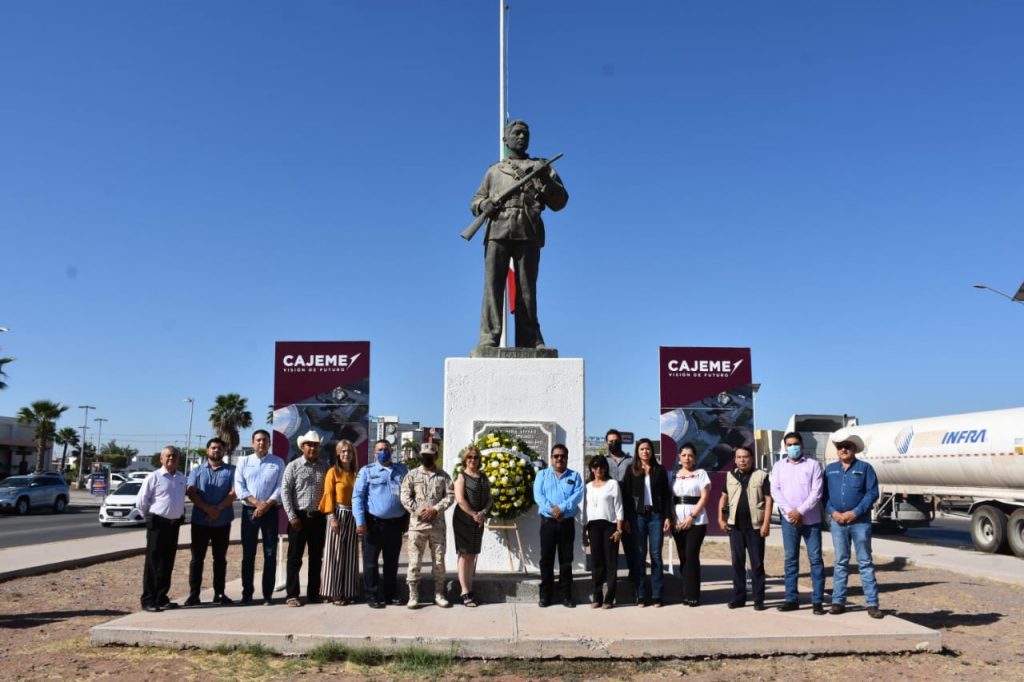 CONMEMORAN 134 ANIVERSARIO LUCTUOSO DE JOSÉ MARÍA LEYVA “CAJEME”