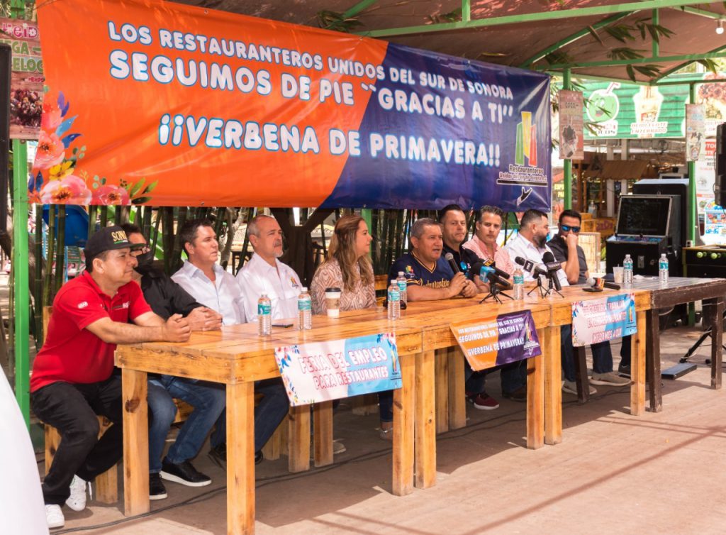 RESTAURANTEROS UNIDOS DEL SUR DE SONORA PRESENTAN VERBENA DE PRIMAVERA