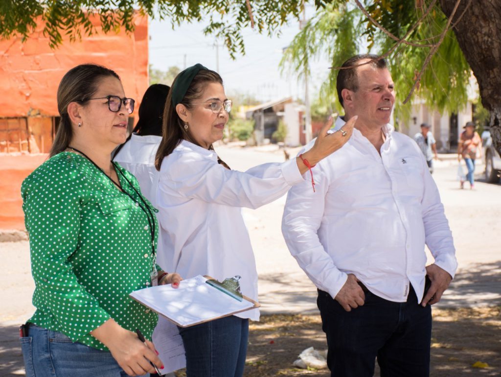 DIF CAJEME Y CECOP ENCABEZAN RECORRIDO PARA PLANTEAR LA REMODELACIÓN DE PARQUES VECINALES