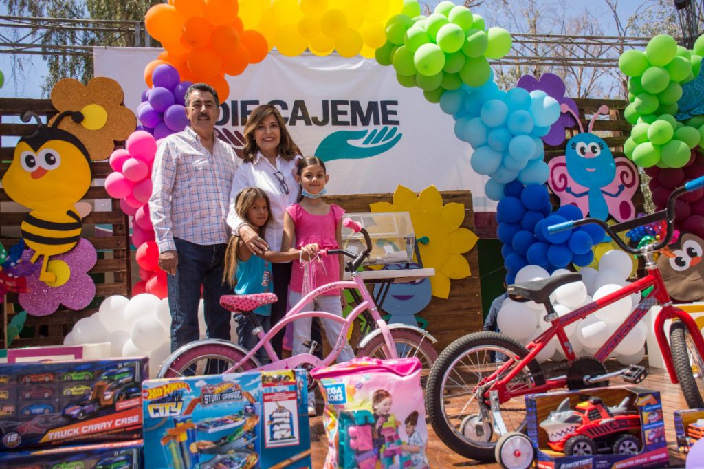 DIF CAJEME FESTEJA EN GRANDE EL DÍA DE LA NIÑA Y EL NIÑO EN PARQUE INFANTIL OSTIMURI