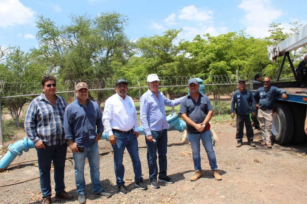 SE RESTABLECE SERVICIO DE AGUA EN LA MAYOR PARTE DE PUEBLO YAQUI TRAS DAÑO PROVOCADO POR QUEMA DE GAVILLA.