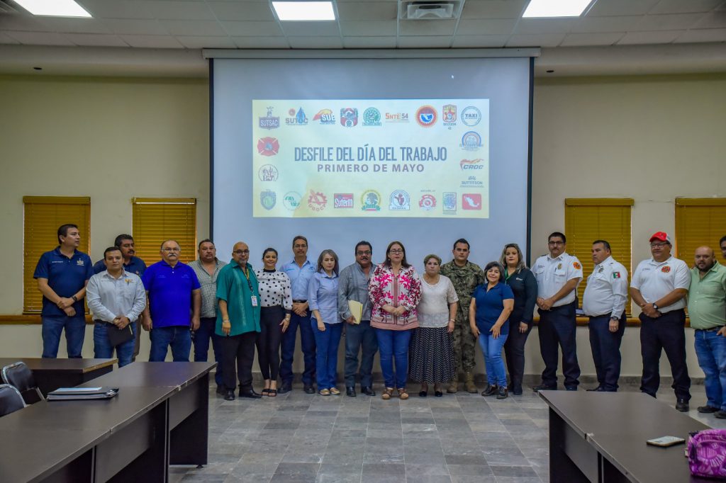 REALIZAN PRIMERA REUNIÓN INFORMATIVA DEL DESFILE DEL DÍA DEL TRABAJO