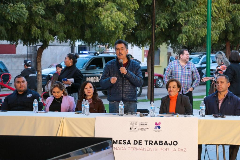 PARTICIPA ALCALDE LAMARQUE CANO EN MESA DE TRABAJO EN VILLA BONITA