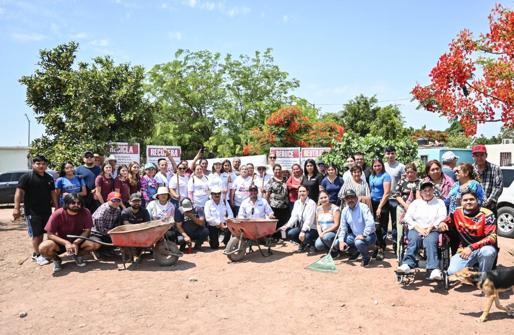 LLEVAN JUNTOS POR CAJEME CON LAS 4R’S A LA COLONIA EL SAHUARO