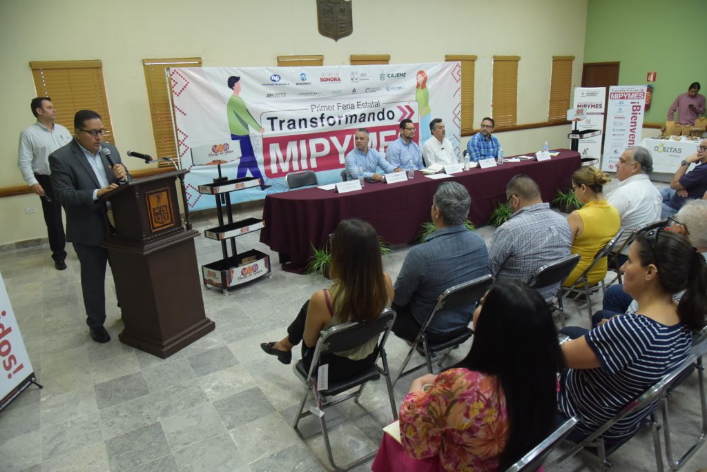 INAUGURA LAMARQUE CANO PRIMERA FERIA ESTATAL TRANSFORMANDO MIPYMES EN CAJEME