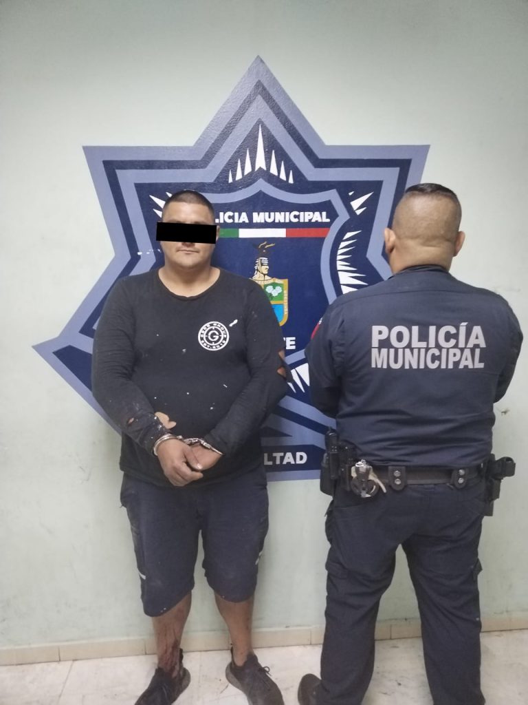 DETIENE SSPM A SUJETO POR PRESUNTO ROBO CON VIOLENCIA EN CONTRA DE UN TALLER