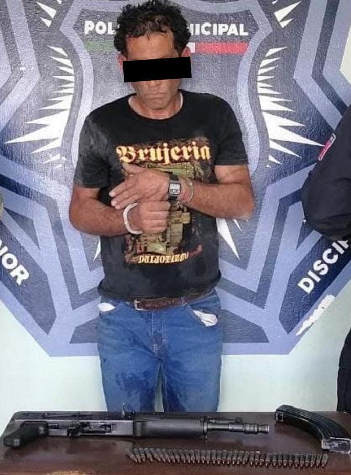 CAPTURA SSPM A SUJETOS POR PRESUNTA PORTACIÓN DE ARMA DE FUEGO Y DELITO DE ABUSO SEXUAL