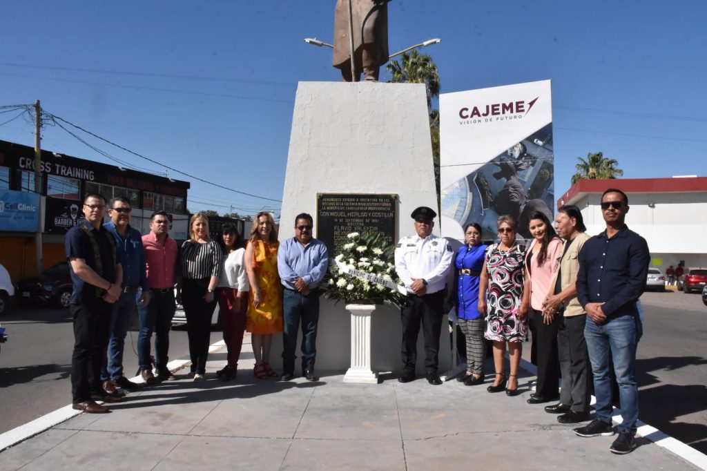 GOBIERNO MUNICIPAL CONMEMORA EL 270 ANIVERSARIO DEL NATALICIO DE MIGUEL HIDALGO Y COSTILLA