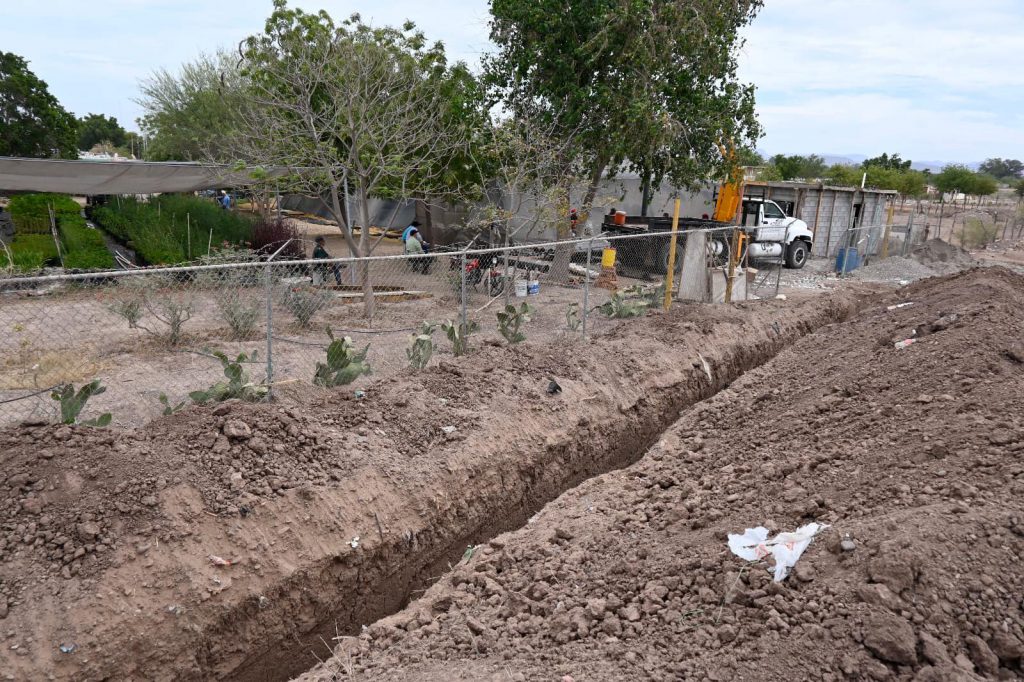 AVANZA LA INSTALACIÓN DEL NUEVO POZO DE VILLA BONITA