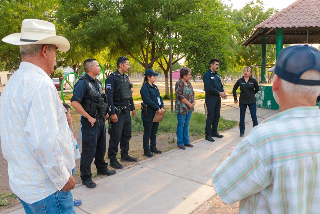 VISITA PROGRAMAS PREVENTIVOS DE LA POLICÍA MUNICIPAL DELEGACIÓN ANTONIO ROSALES