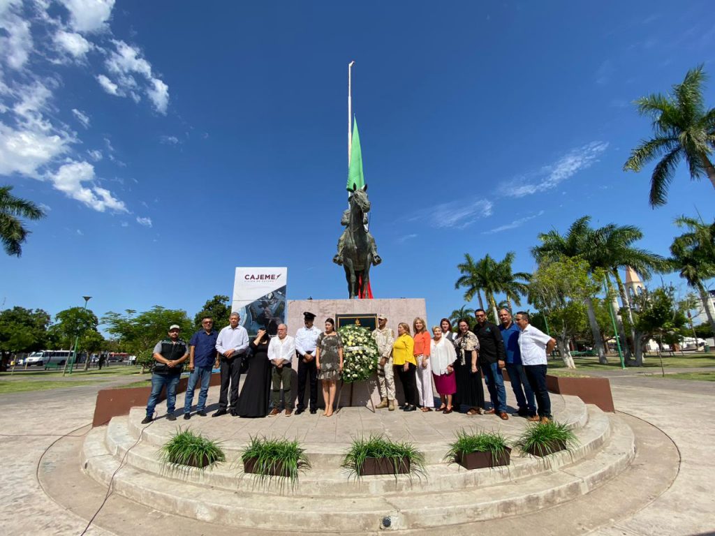 CONMEMORA AYUNTAMIENTO 95 ANIVERSARIO LUCTUOSO DEL GENERAL ÁLVARO OBREGÓN SALIDO