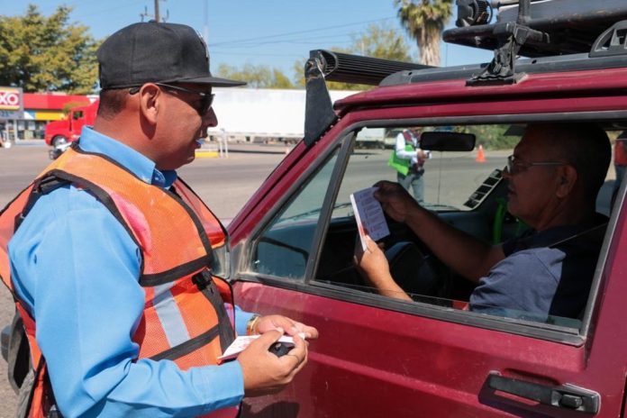 REALIZA POLICÍA MUNICIPAL TRABAJOS DE ORIENTACIÓN EN OPERATIVO DE SEMANA SANTA 2023