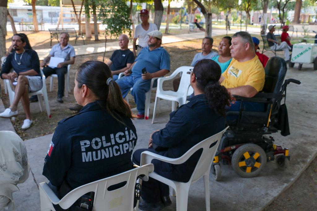 FORTALECE SSPM ACERCAMIENTO CON VECINOS DE LA COLONIA CONSTITUCIÓN