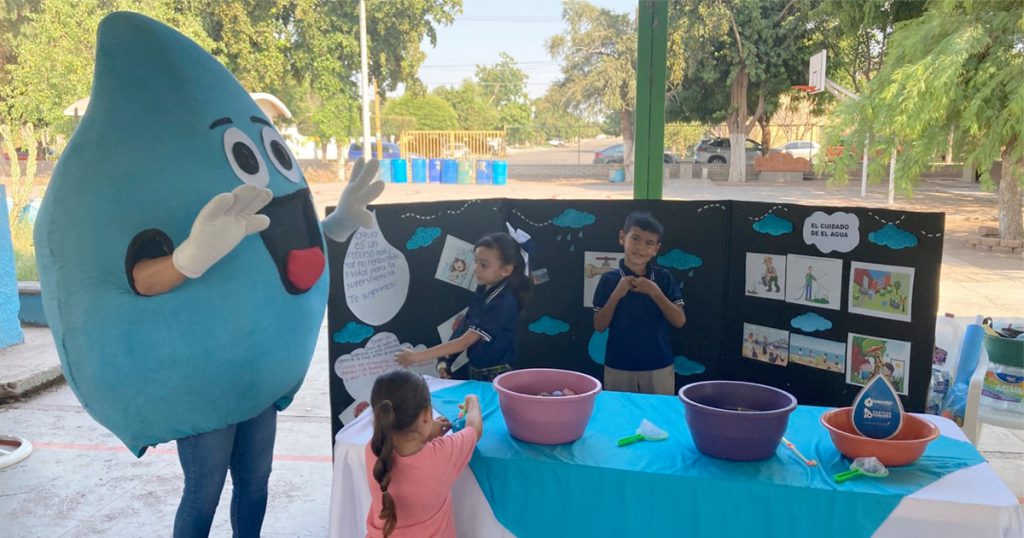 APOYA LA GOTITA DE OOMAPAS CULTURA DEL CUIDADO ECOLÓGICO ENTRE LA NIÑEZ