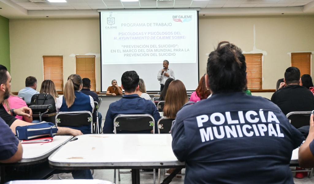 REALIZAN MESAS DE TRABAJO PARA LA PREVENCIÓN DEL SUICIDIO