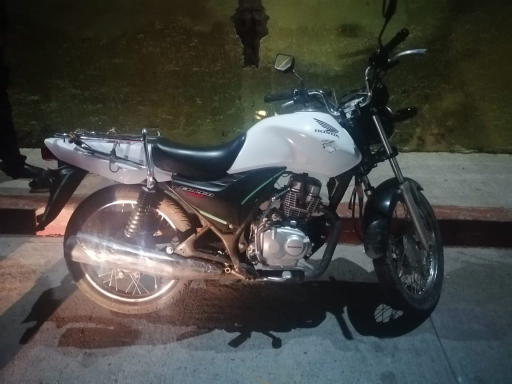 RECUPERA SSPM MOTOCICLETA CON REPORTE DE ROBO