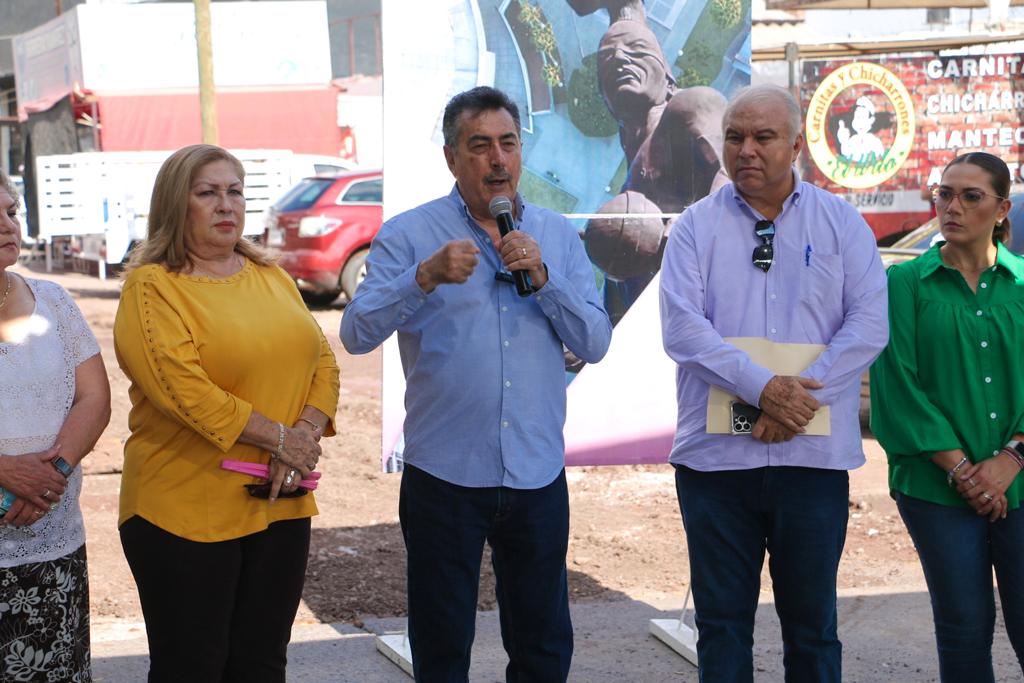 ALCALDE DA INICIO A LA REHABILITACIÓN DEL BOULEVARD RAMÍREZ ENTRE MICHOACÁN Y SINALOA