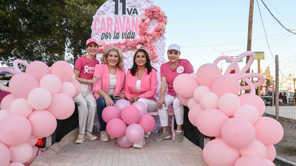 CELEBRAN 11° CARAVANA POR LA VIDA EN CONMEMORACIÓN AL DÍA MUNDIAL DE LA LUCHA CONTRA EL CÁNCER DE MAMA