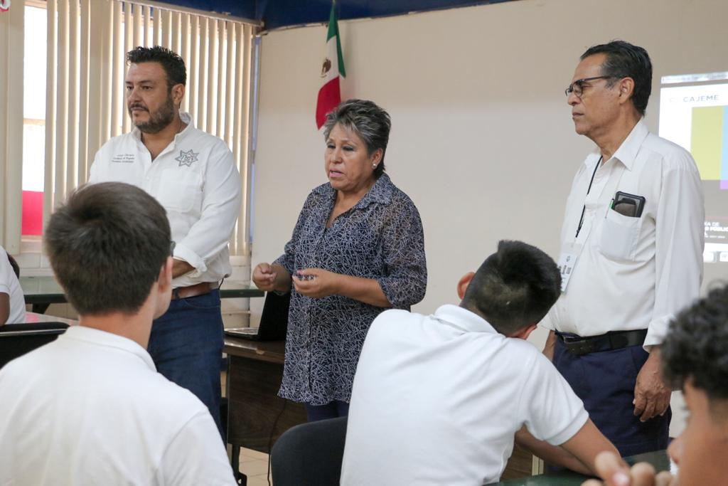 FORTALECE SSPM PLÁTICAS PARA LA PREVENCIÓN DE VIOLENCIA JUVENIL EN CETIS 69