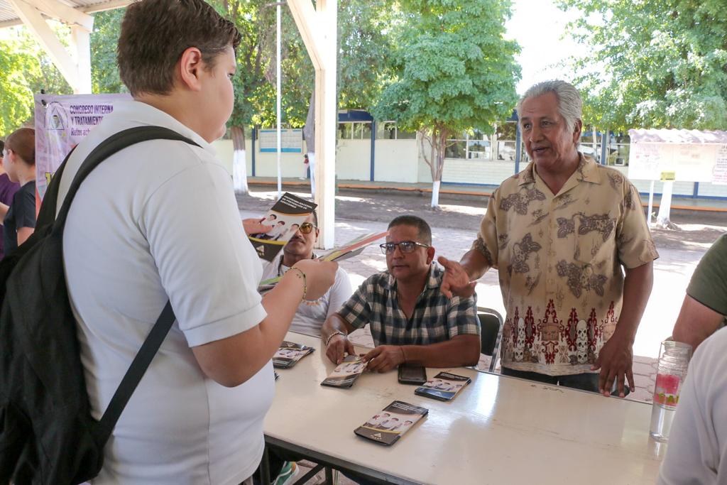 LLEVA GOBIERNO MUNICIPAL AL CETIS 69 JORNADA POR LA SALUD MENTAL