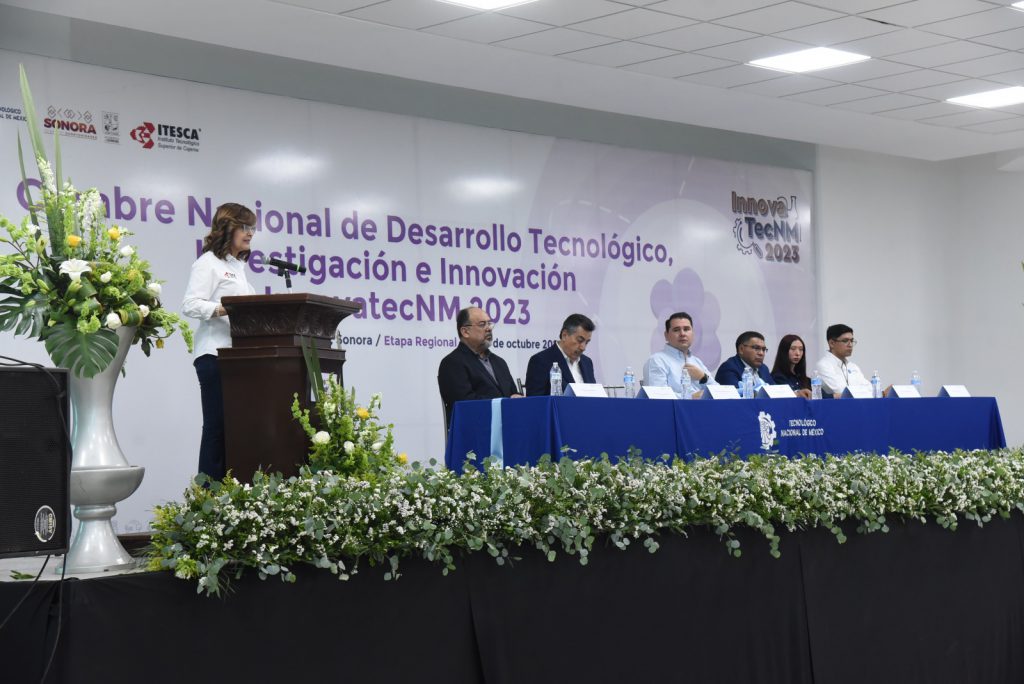 INAUGURAN EN CAJEME CUMBRE NACIONAL DE DESARROLLO TECNOLÓGICO INVESTIGACIÓN E INNOVACIÓN 2023