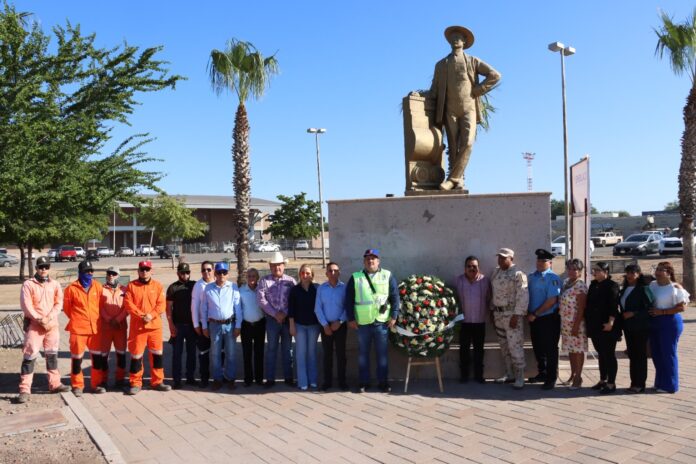 GOBIERNO MUNICIPAL CONMEMORA EL 116 ANIVERSARIO LUCTUOSO DE JESÚS GARCÍA «EL HÉROE DE NACOZARI»