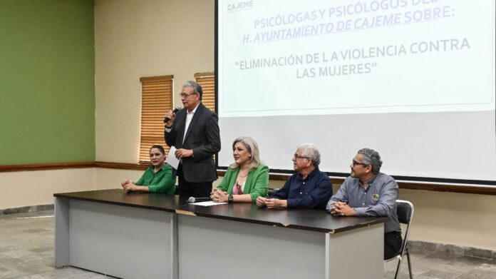 REALIZAN MESAS DE TRABAJO POR EL DÍA INTERNACIONAL DE LA ELIMINACIÓN DE LA VIOLENCIA CONTRA LA MUJER