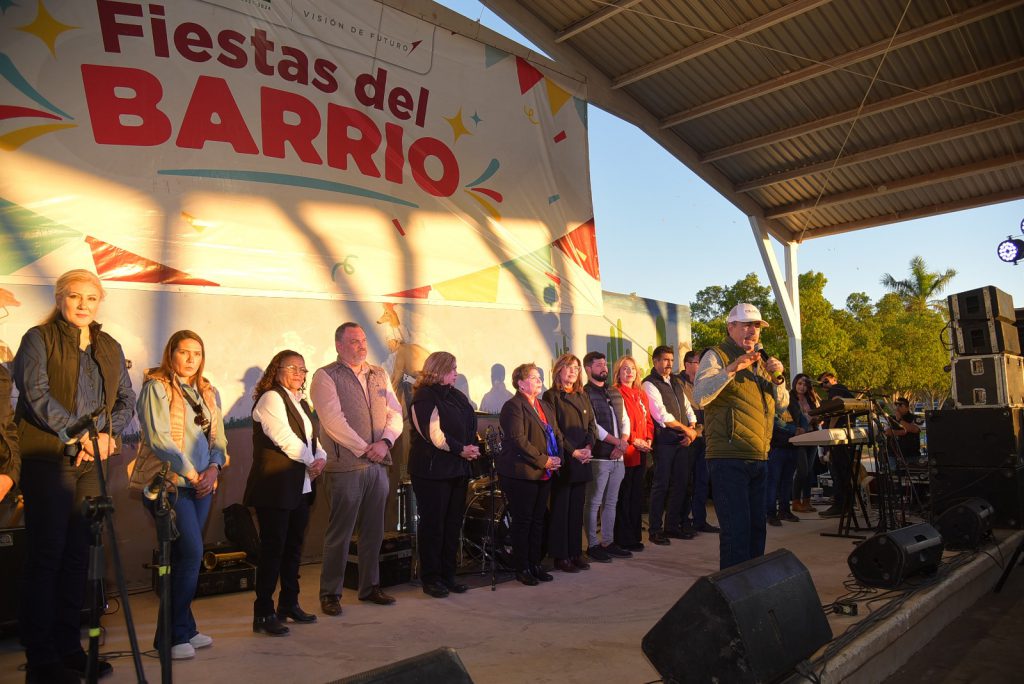 LLEGA LA FIESTA DEL BARRIO A LA COMISARÍA MARTE R. GÓMEZ