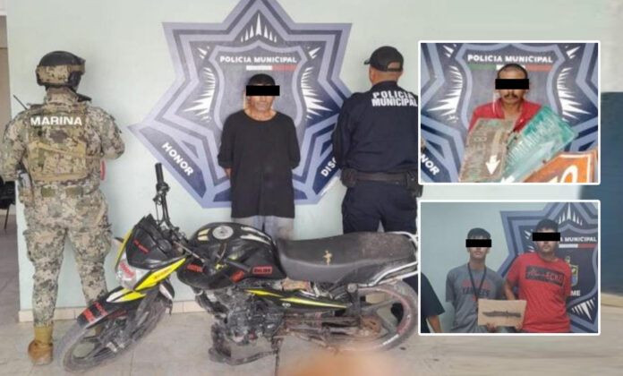 DETIENE SSPM EN PATRULLAJES PREVENTIVOS A 4 PRESUNTOS POR ROBO Y OTROS DELITOS
