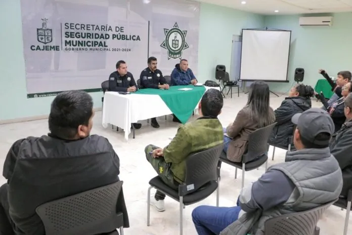 TRABAJAN SSPM Y REPRESENTANTES DE CHOFERES DE PLATAFORMAS ELECTRÓNICAS EN CULTURA VIAL