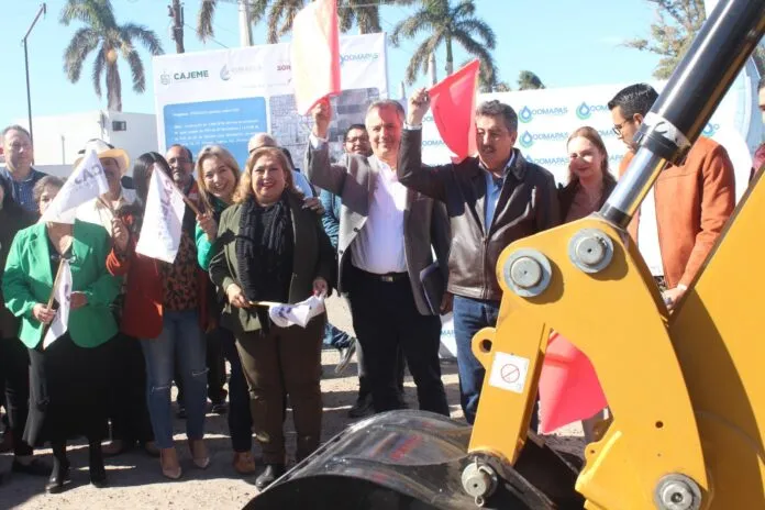 ARRANCAN OBRAS PARA MEJORAR EL SUMINISTRO DE AGUA EN EL SUR DE LA CIUDAD