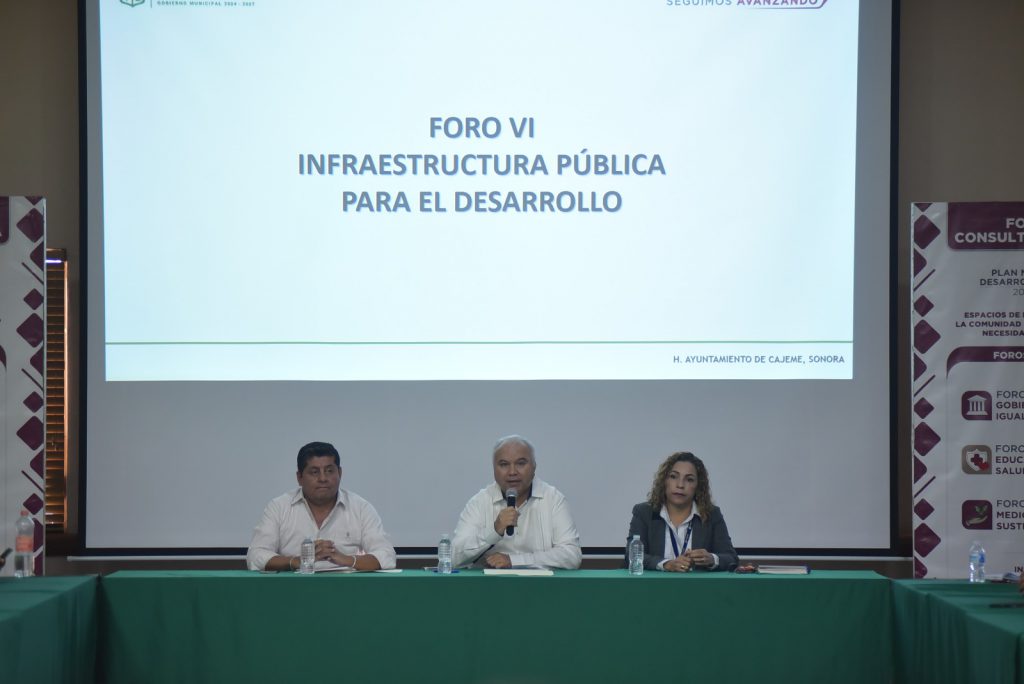 SE LLEVAN A CABO EN CAJEME LOS ÚLTIMOS TRES FOROS DE CONSULTA CIUDADANA PARA INTEGRACIÓN DEL PLAN MUNICIPAL DE DESARROLLO 2024-2027