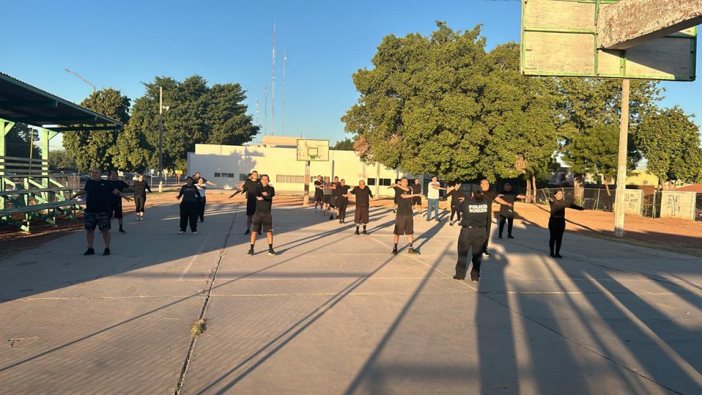 LLEVAN A CABO BOOT CAMP CON ASPIRANTES A CADETES EN LA ACADEMIA DE POLICÍA MUNICIPAL