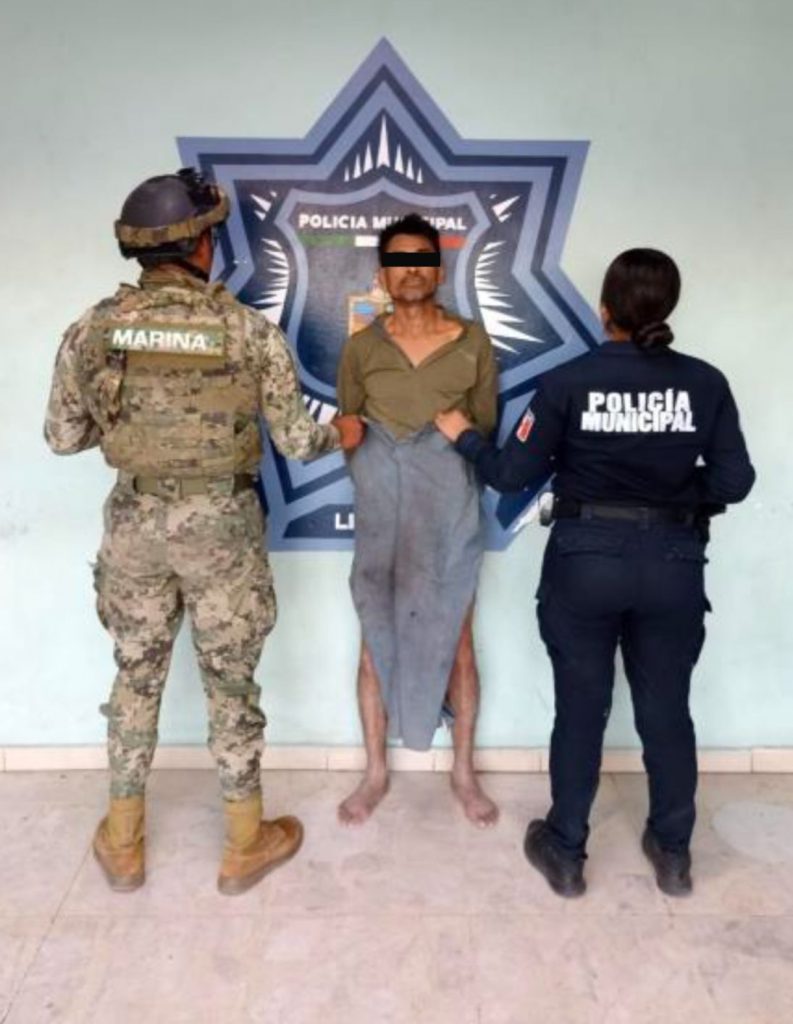 DETIENE SSPM A SUJETO POR EL PRESUNTO DELITO CONTRA FUNCIONARIOS