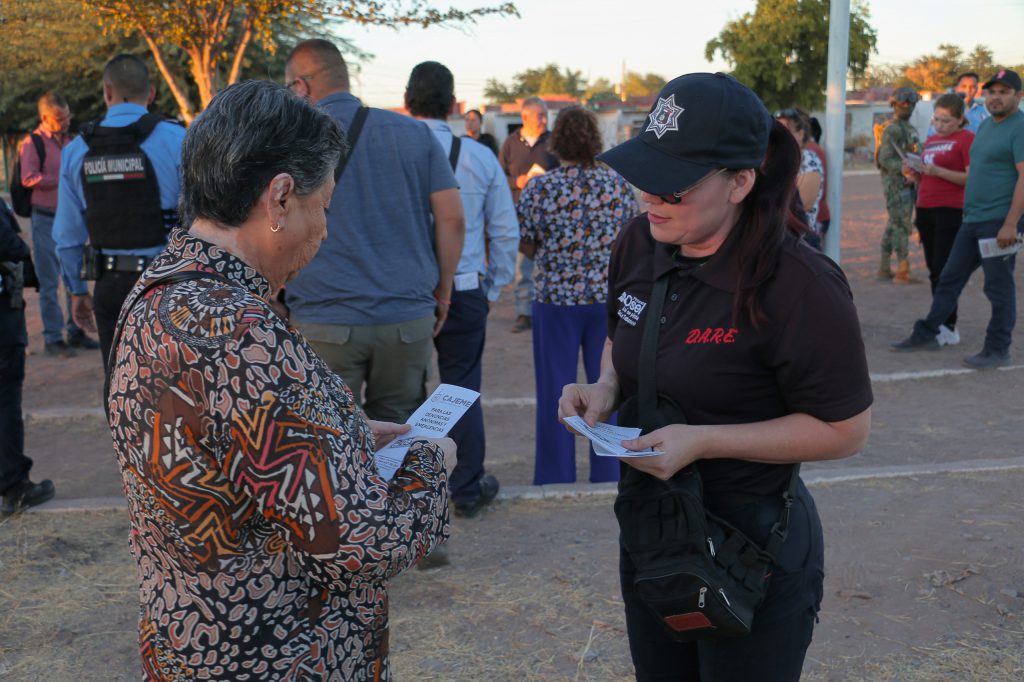 FORTALECEN LAZOS SSPM Y HABITANTES DE LA COLONIA LOS ÁNGELES CON PROGRAMA POLICÍA COMUNITARIO