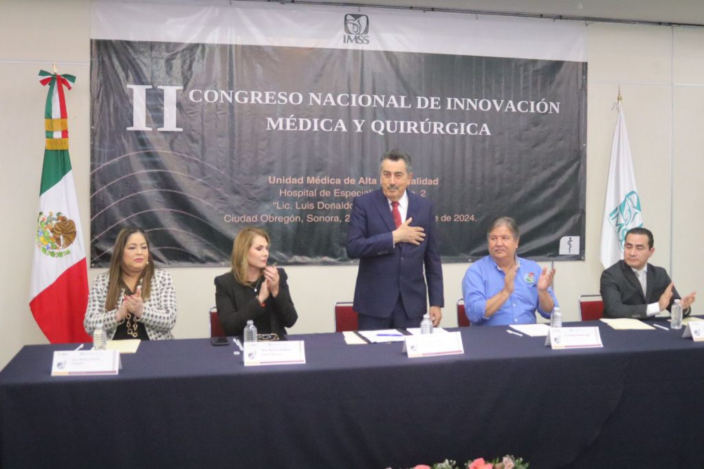 INAUGURA JAVIER LAMARQUE “ll CONGRESO DE INNOVACIÓN MÉDICA Y QUIRÚRGICA” EN CAJEME