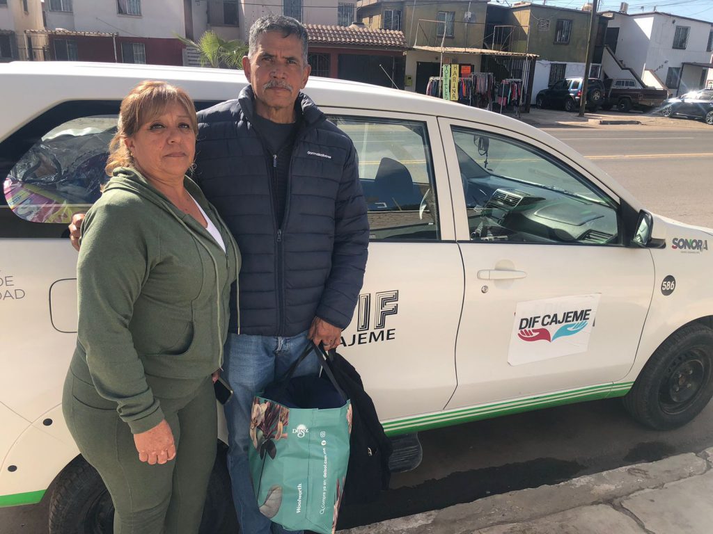 REENCUENTRA DIF CAJEME A RODOLFO CON SU FAMILIA