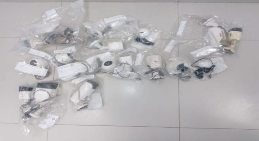DESINSTALAN CÁMARAS DE VIDEOVIGILANCIA EN CAJEME TRAS OPERATIVO DE SSPM Y MARINA