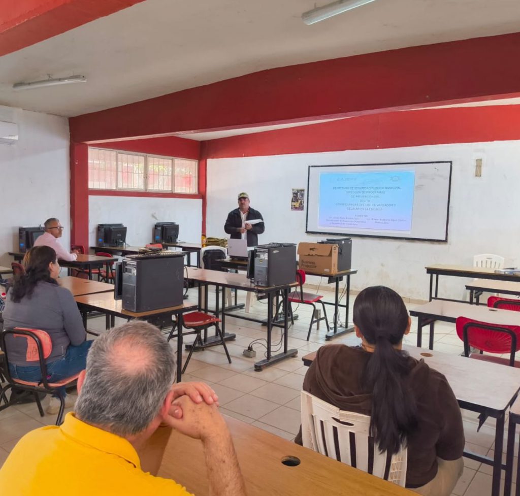 CAPACITA SSPM A ESTUDIANTES DE CAJEME A TRAVÉS DE PROGRAMAS PREVENTIVOS