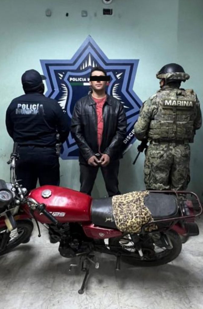 SSPM Y MARINA REALIZAN DETENCIONES Y ASEGURAN MOTOCICLETAS CON REPORTE DE ROBO EN CAJEME