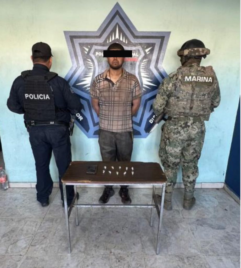 OPERATIVO CONJUNTO ENTRE SSPM Y SEMAR DEJA DETENIDOS Y ASEGURAMIENTO DE ARMAS EN CAJEME
