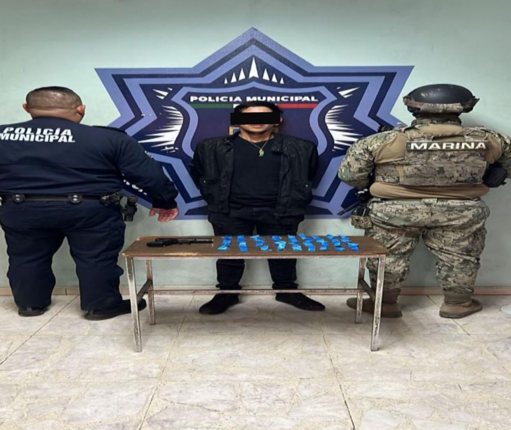 DETIENEN A DOS PERSONAS POR PRESUNTO DELITO CONTRA LA SALUD