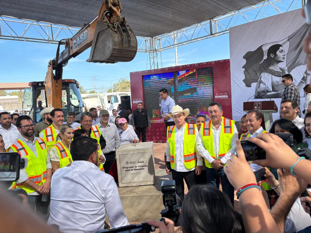 CAJEME HACE HISTORIA AL SER EL PRIMER MUNICIPIO EN EL PAÍS QUE INICIA CON EL PROGRAMA NACIONAL “VIVIENDA PARA EL BIENESTAR”