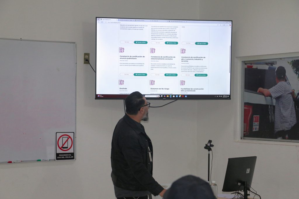 AVANZA CAJEME DIGITAL EN LA DIGITALIZACIÓN DE TRÁMITES CON CAPACITACIÓN A TRÁNSITO MUNICIPAL