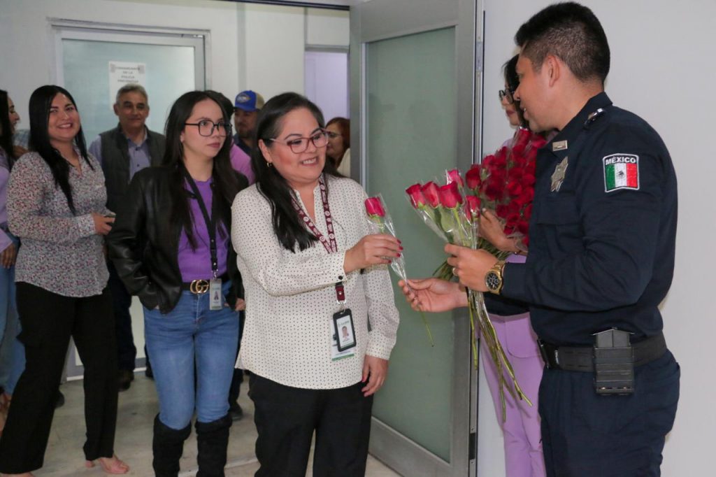 CONMEMORAN DÍA DE LA MUJER EN LA SECRETARÍA DE SEGURIDAD PÚBLICA MUNICIPAL