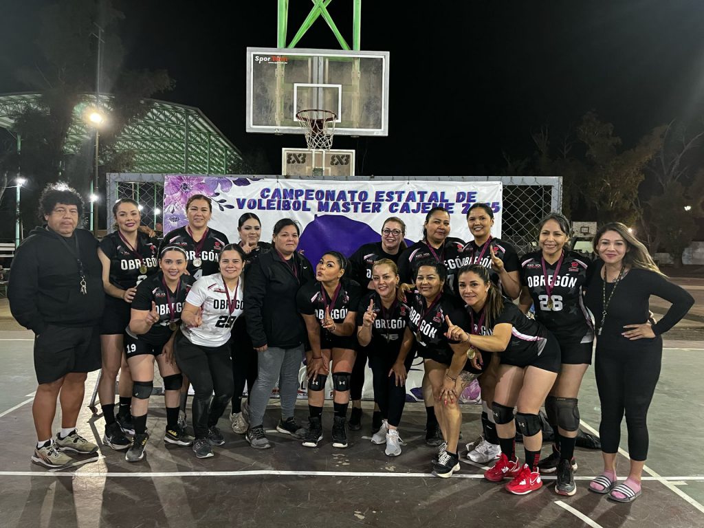 CAJEME ES SEDE DEL CAMPEONATO ESTATAL DE VOLEIBOL 2025