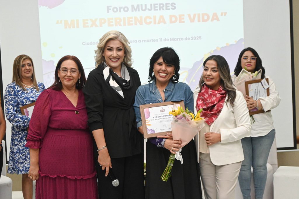 REALIZAN EN EL MUNICIPIO DE CAJEME FORO MUJERES “MI EXPERIENCIA DE VIDA”