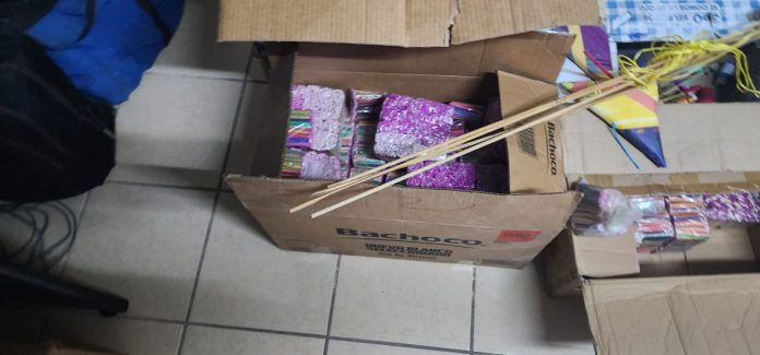 DECOMISAN EN OPERATIVO POR PIROTECNIA ALREDEDOR DE 3 MIL FUEGOS ARTIFICIALES EN CAJEME
